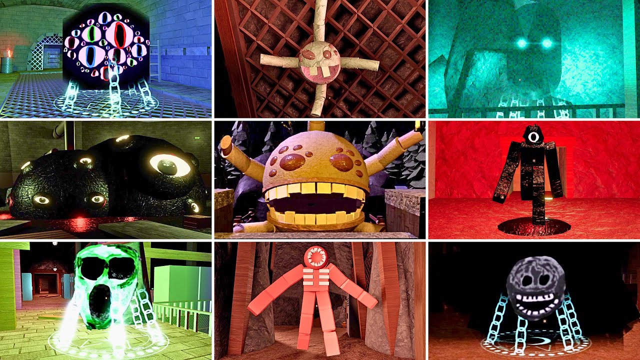 DOORS FLOOR 2 But Bad v1.4 - All Jumpscares & All Crucifix & All Bosses | ROBLOX