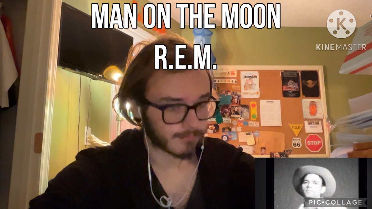 I wonder… | Reaction to MAN ON THE MOON by R.E.M.