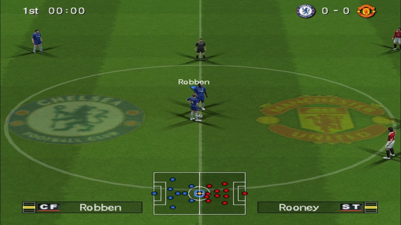 Winning Eleven 10 - Chelsea vs Manchester United | PS2