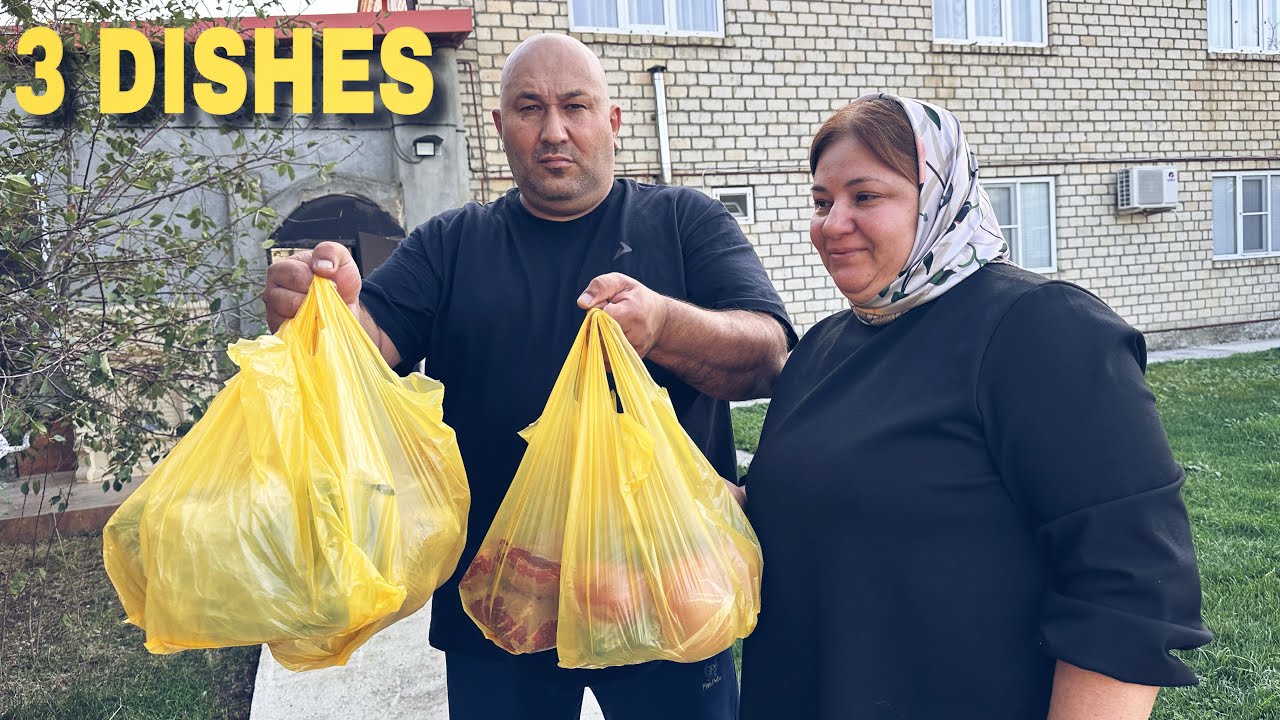 ПРИГОТОВИЛИ 3 БЛЮДА НА УЖИН / РАСПАКОВКА ПАКЕТОВ/