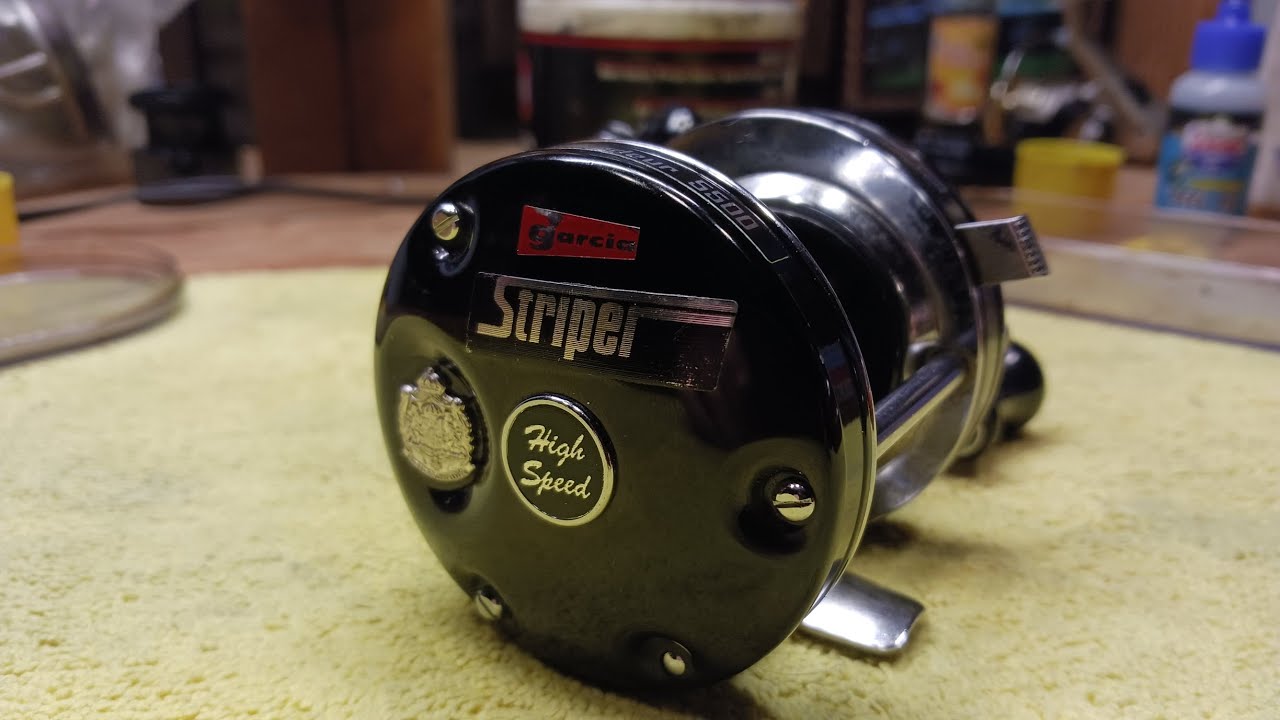 Сервисное обслуживание катушки для спиннинга Abu Garcia Ambassador 5500 Stripper Edition