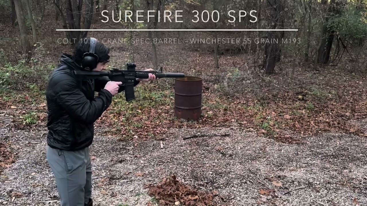 Surefire RC2 vs 300 SPS - 5.56