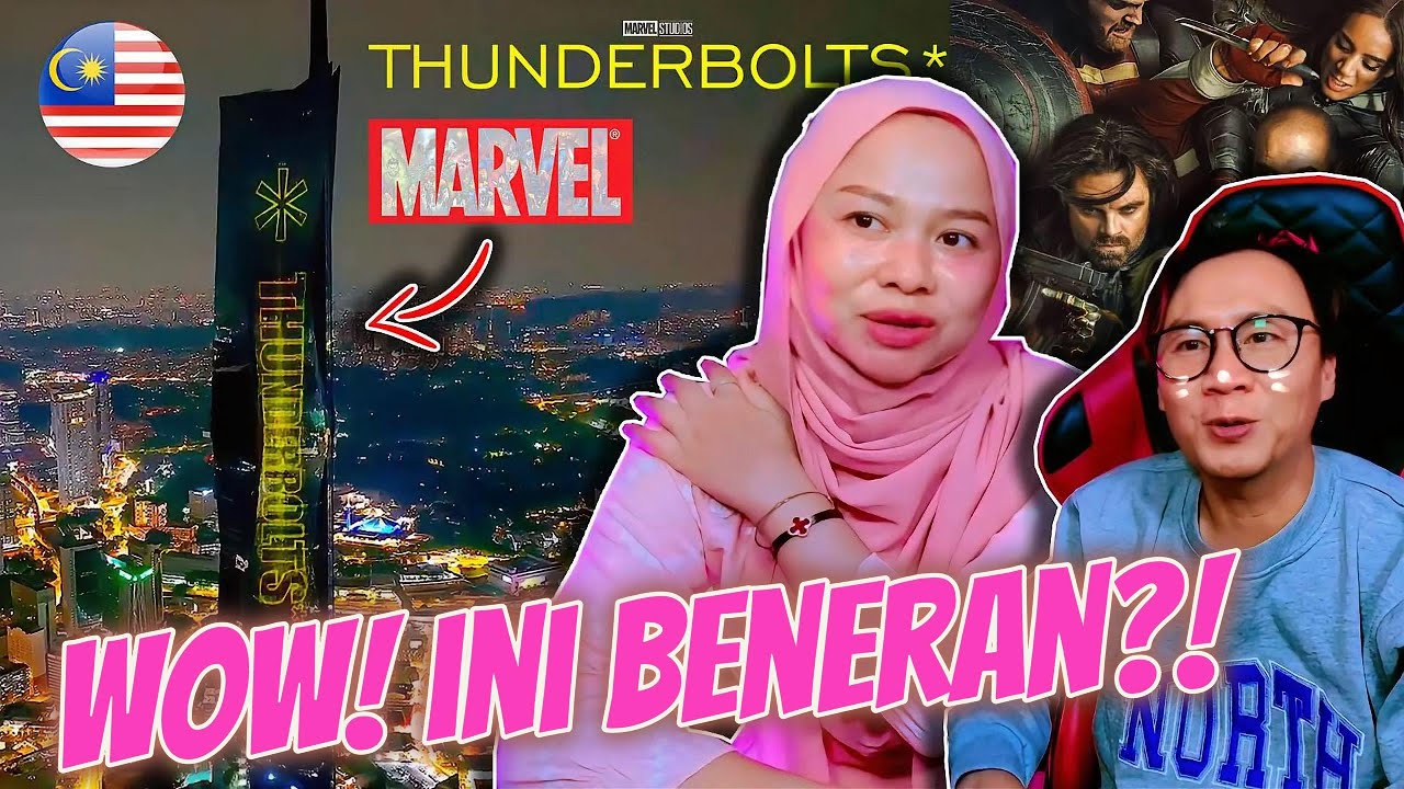 😱WoW KEREN‼️MALAYSIA Kembali Buat BANGGA‼️MERDEKA 118 Ada Di FILM MARVEL THUNDERBOLTS‼️ INDOREACTTV
