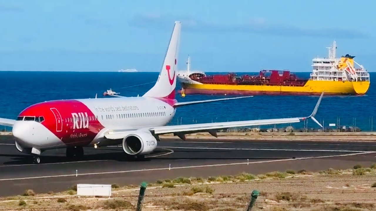 🔴LIVE Aviation  - Lanzarote Airport - Canary Islands ( AZUL ATR Due )