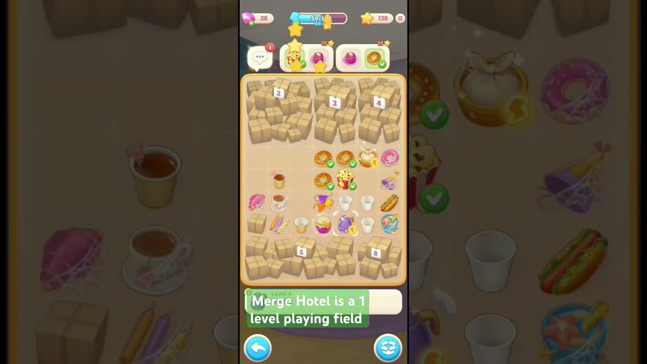 Merge Hotel is a 1  level playing field