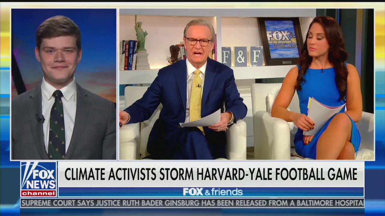 Harvard-Yale football game stormed by climate activists