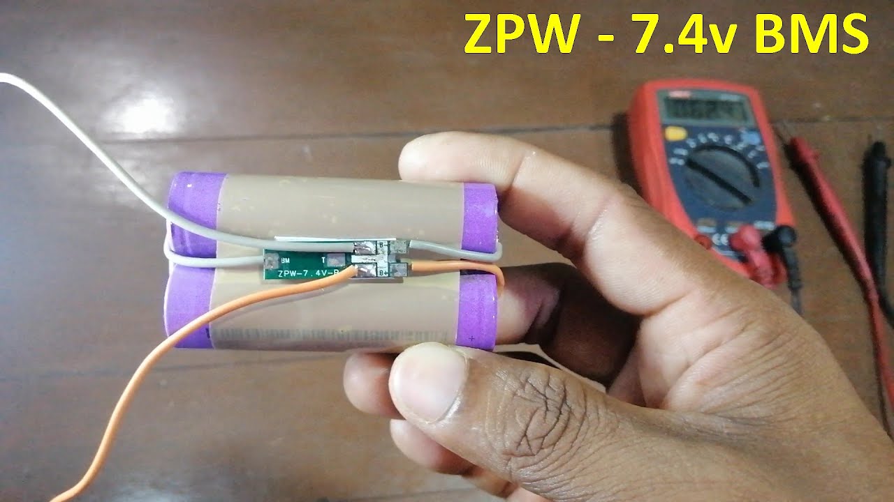 2S BMS ZPW - 7.4v - 8.4v Protection | 18650 Li-ion Battery