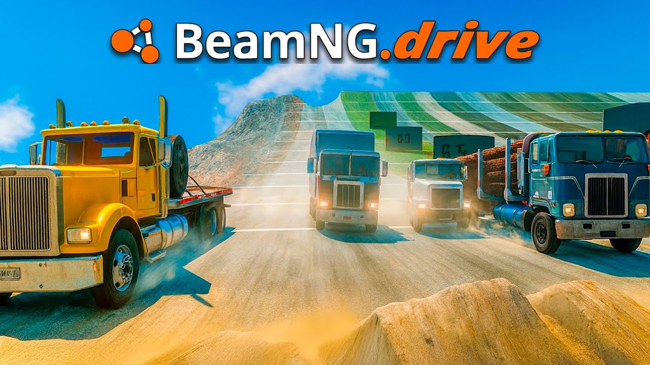¡SIN FRENOS en RAMPA IMPOSIBLE! | BeamNG.Drive