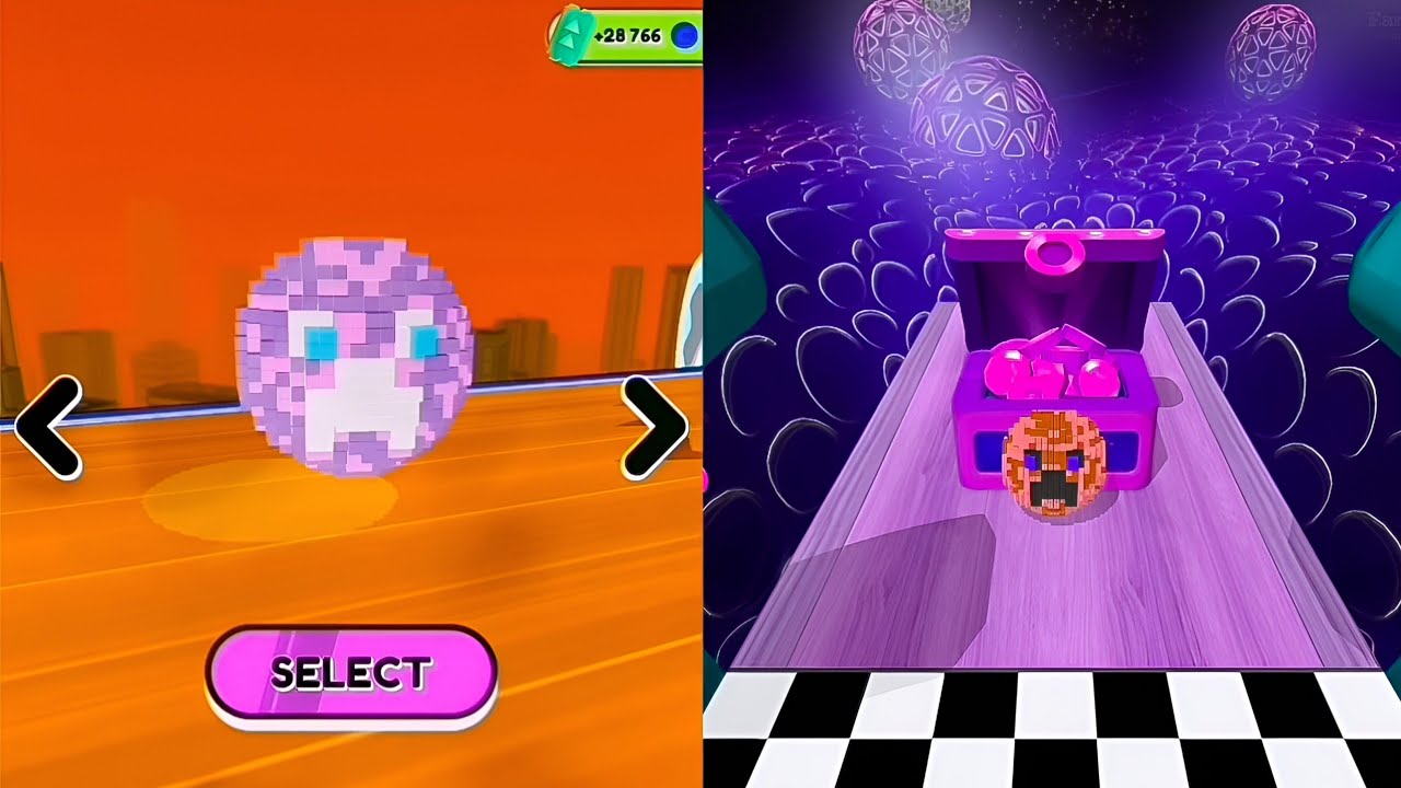 👾🪓⚽Going Balls Vs Reversed Video SpeedRun Gameplay NEW UPDATE ( Part 1740)