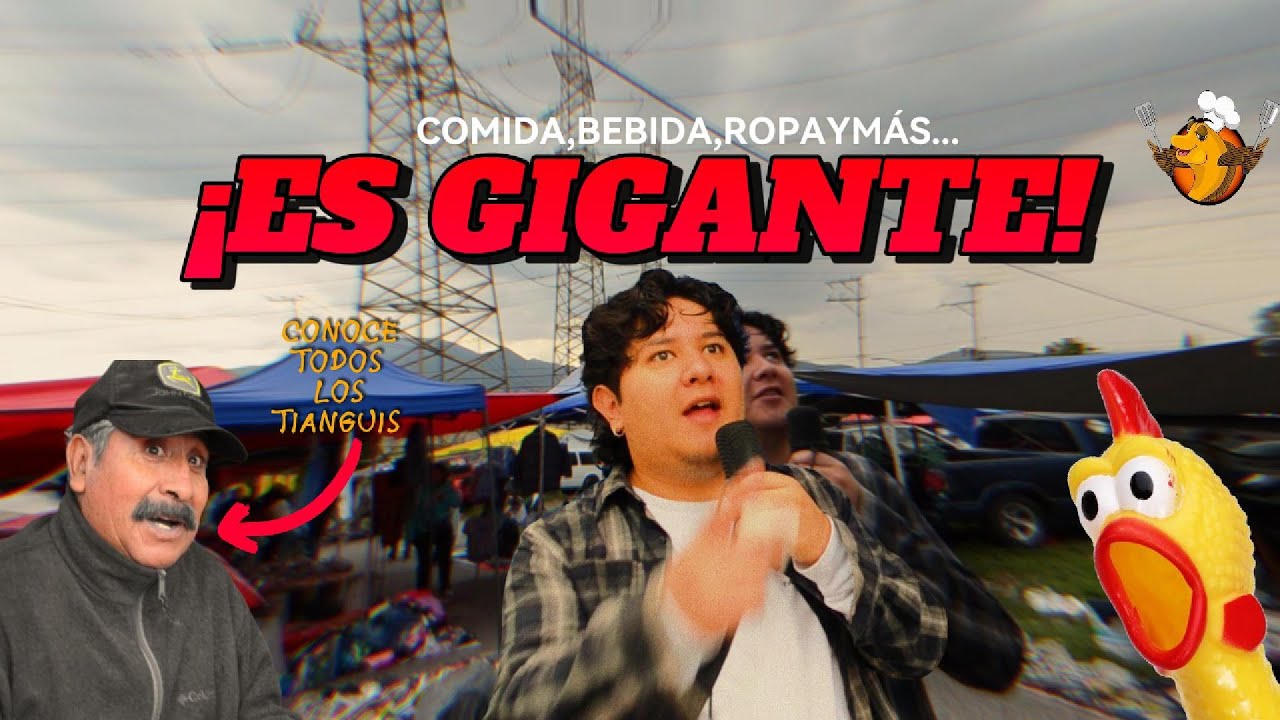 ¡NO sabías que EXISTÍA este tianguis y esta BRUTAL! 🔥 HAY DE TODO - SANTA MARIA LAS TORRES #izcalli