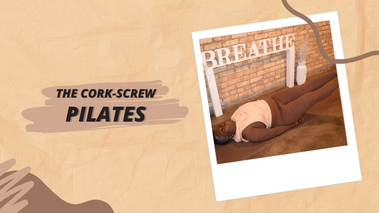 THE CORK-SCREW - 20 MINUTES: Pilates At Home | No Equipment | Beginner Friendly