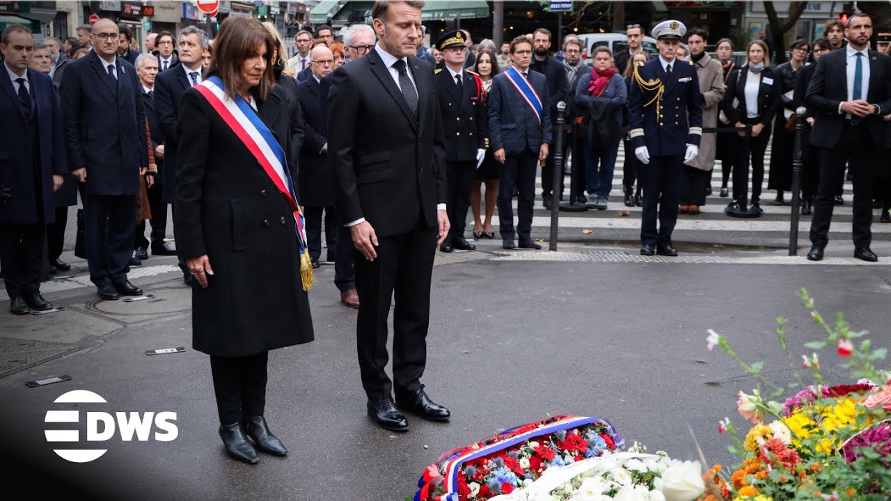 FULL CEREMONY: Macron Leads France’s Emotional Tribute — 10 Years Since Paris Terror Attacks | AC15