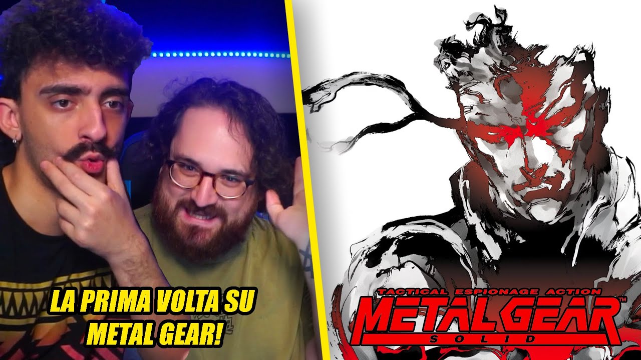 Mario Sturniolo gioca per la prima volta a Metal Gear Solid con Marco Merrino!