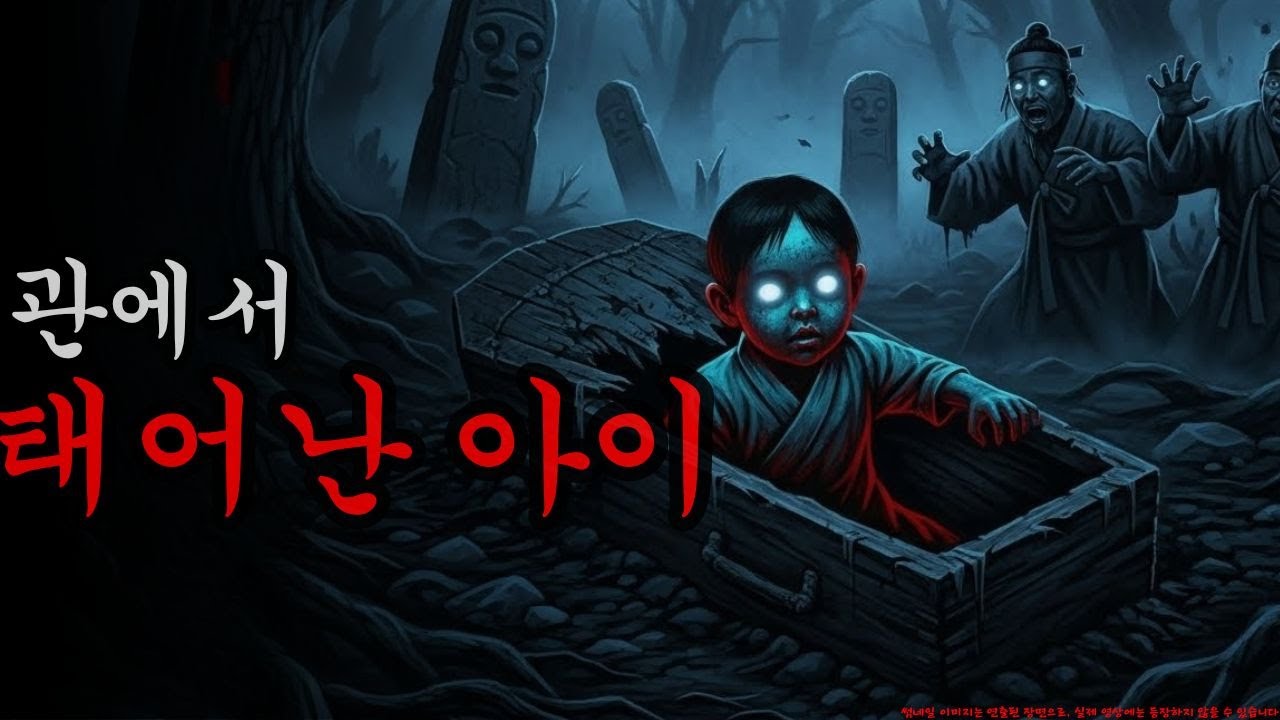 [공포·괴담]  관에서 태어난 아이 ㅣ무서운이야기ㅣ귀신ㅣ오싹한이야기공포ㅣ조선시대 괴담