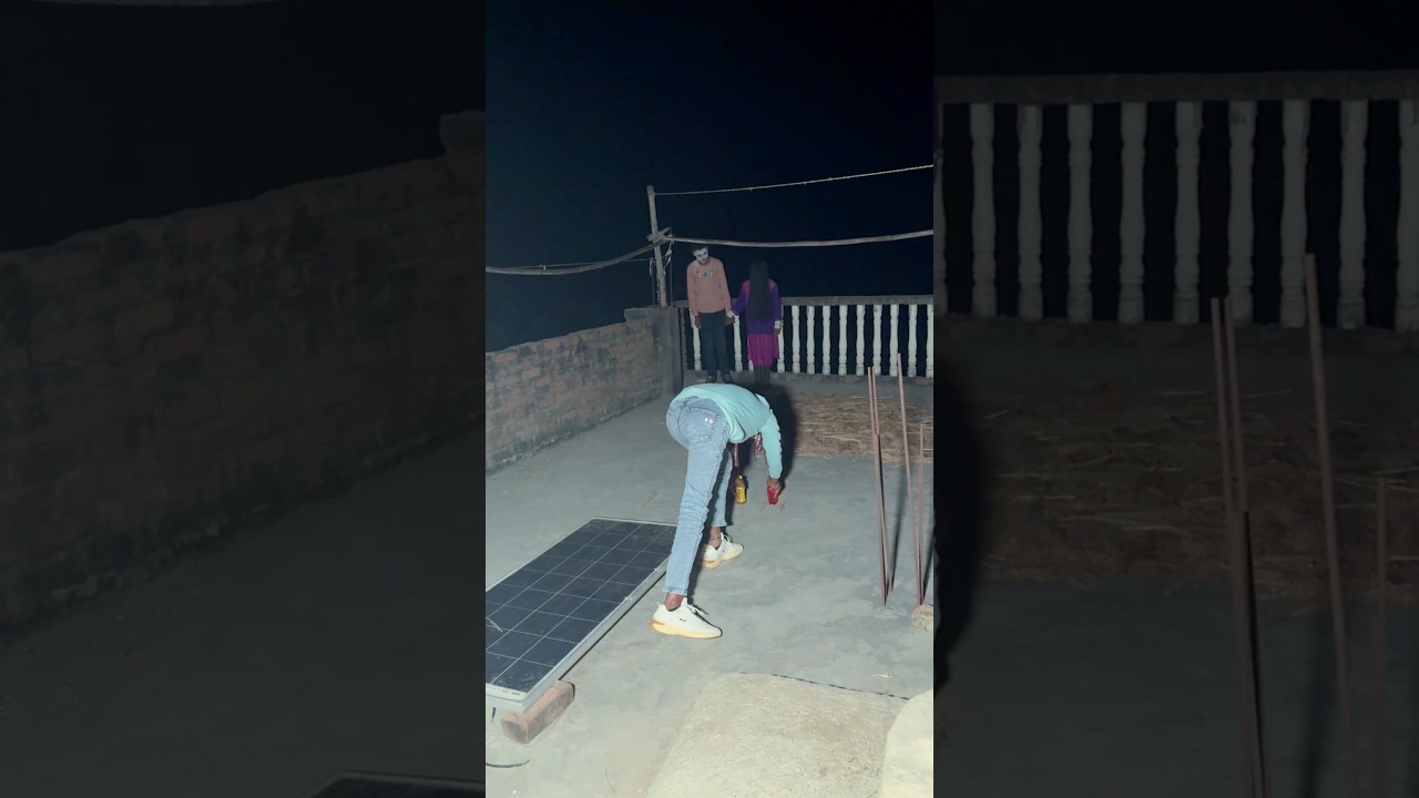 The soul of a boy and a girl came to the roof 🙏👻😲 #ghost #soul #ghost #horrorghost #haunted #horr...
