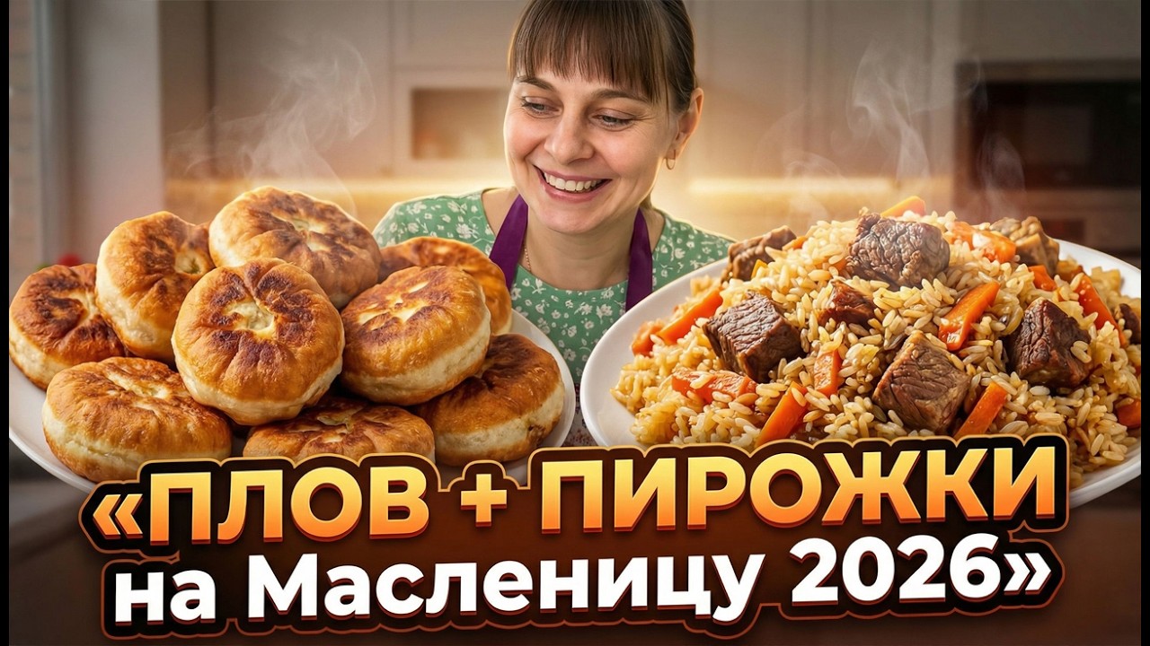 Готовлю плов, блины и пирожки на Масленицу! Из города в деревню перезагрузка.