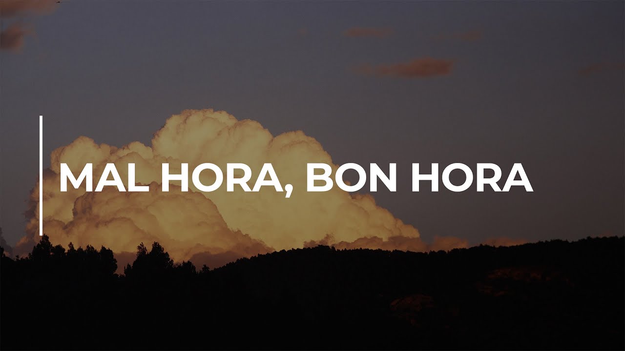 LAURA PALAU. MAL HORA, BON HORA