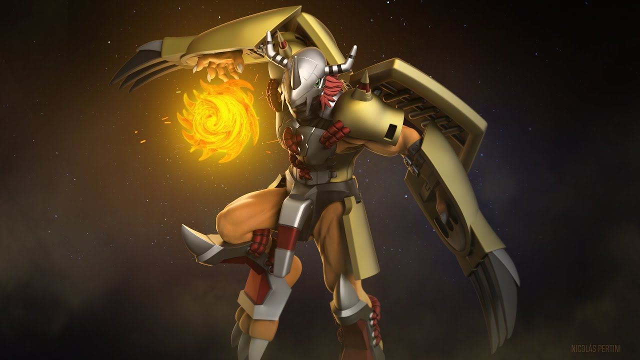 Wargreymon Awaken VS Gulus Normal Mode - Digimon Masters
