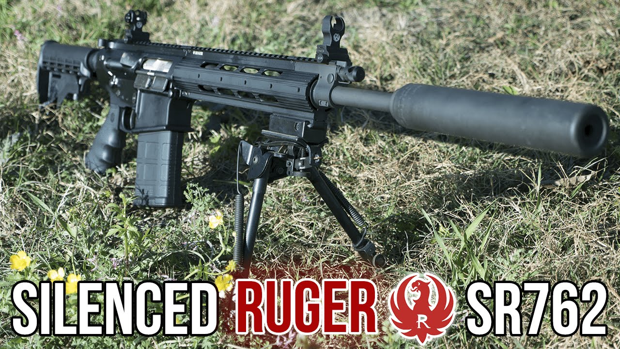Silenced Ruger SR762 Piston AR-10 Review