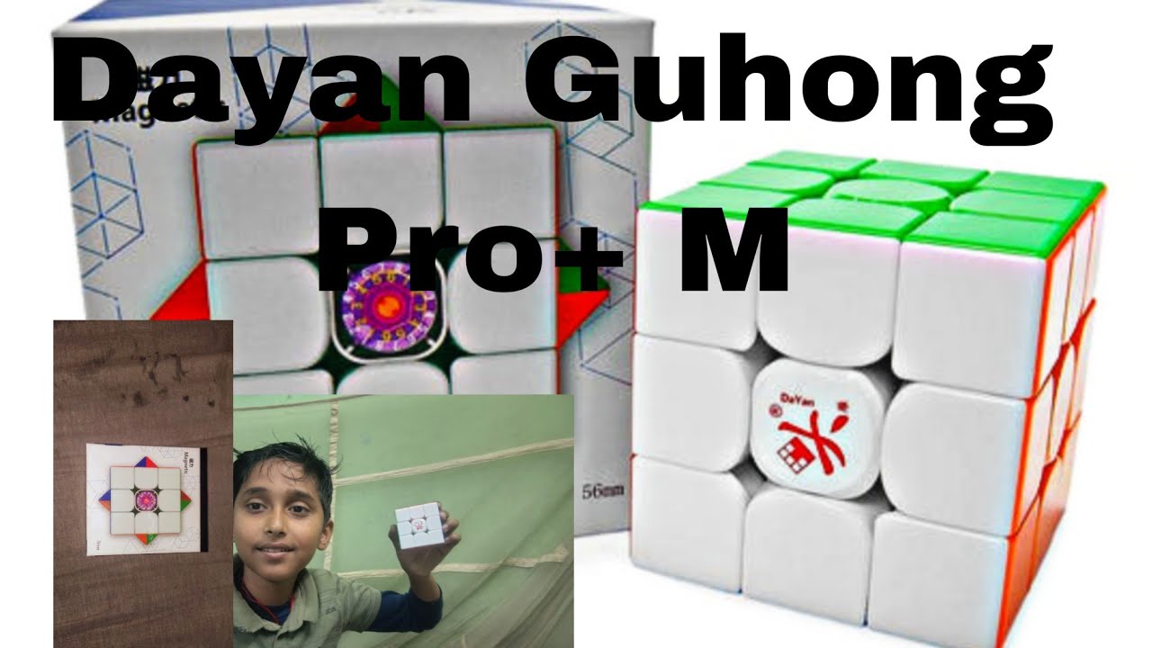 Unboxing and review of Dayan Guhong Pro+ M ||Best budget cube under₹2000