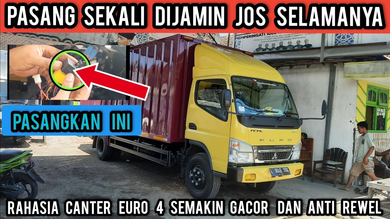 JOSSSS SELAMANYA‼️PASANGKAN ALAT INI PADA MOBIL MITSUBISHI CANTER EURO 4 ANDA
