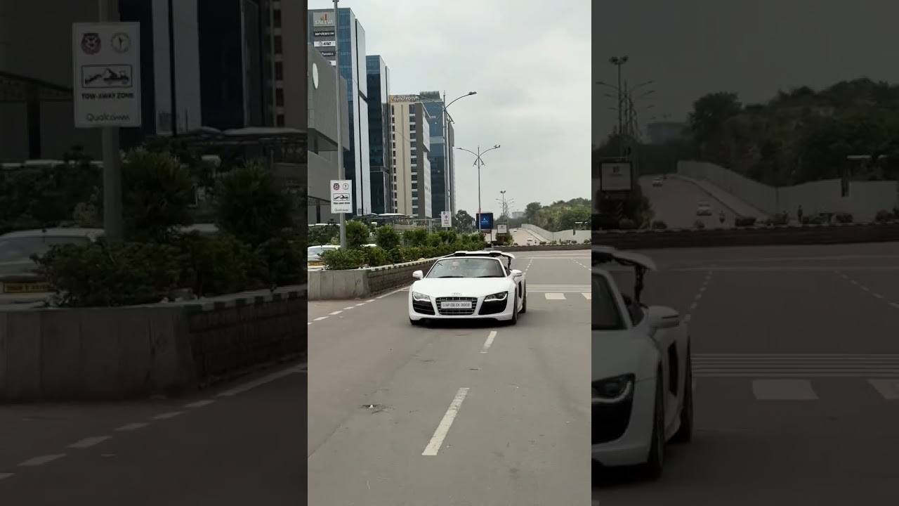 Audi R8 Spyder in India 🇮🇳