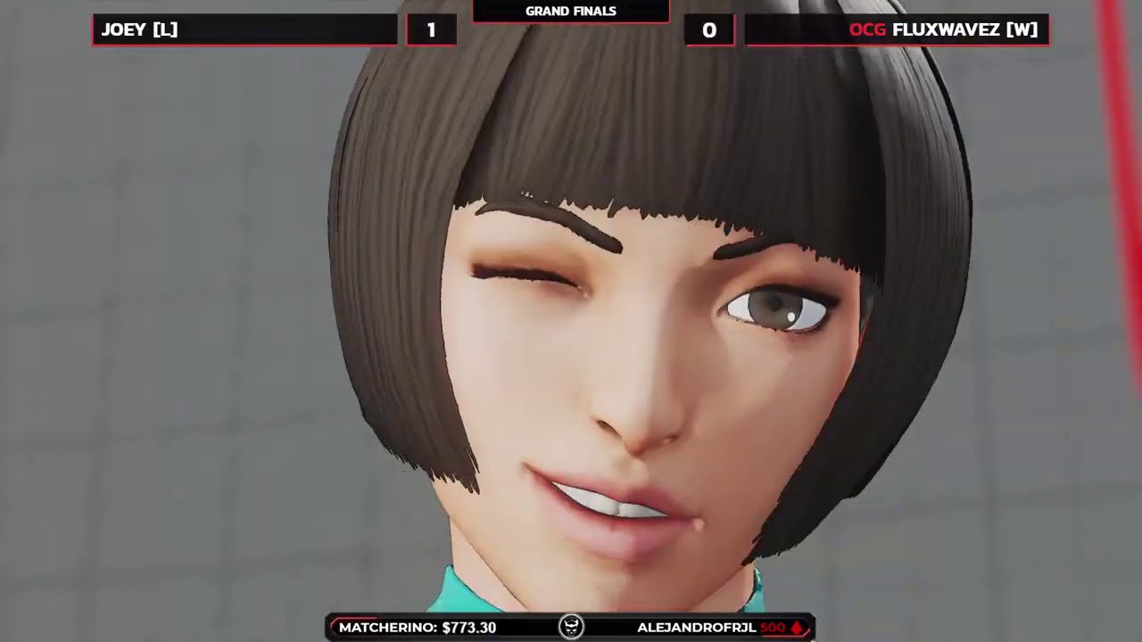 Street Fighter V Grand Finals - Joey (R. Mika) vs FluxWaveZ (Poison) @ NLBC Online Edition #19