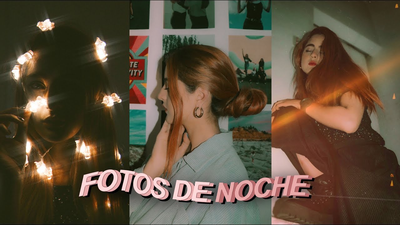 5 IDEAS de fotos en tu habitación de NOCHE