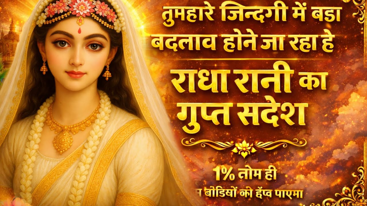 राधा रानी का गुप्त संदेश💌🤫 
