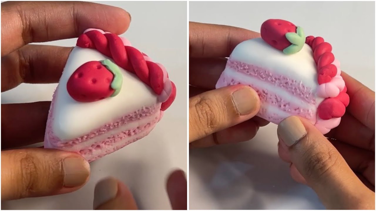 “How to Make a Beautiful Cold Porcelain Clay Cake | DIY Cold Porcelain Clay Tutorial”