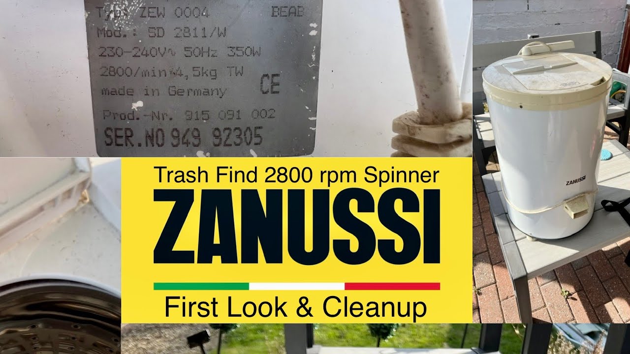 Street Find Zanussi SD 2811/W Spinner! @servisslimline @washing_machine_guy @HooverA3060