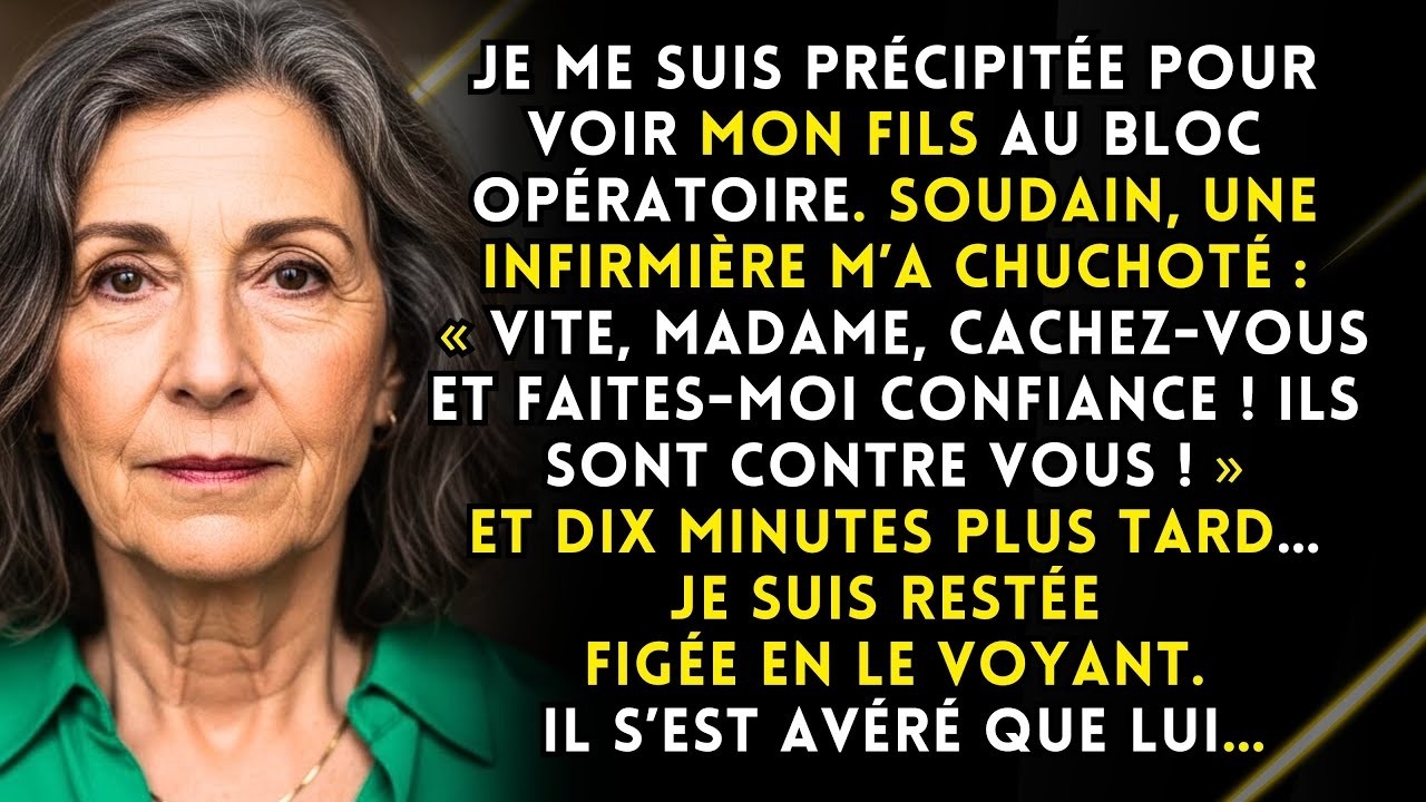 J’ai couru au bloc. “Cachez-vous, c’est un piège !”, dit l’infirmière. En voyant mon fils j’ai figé…
