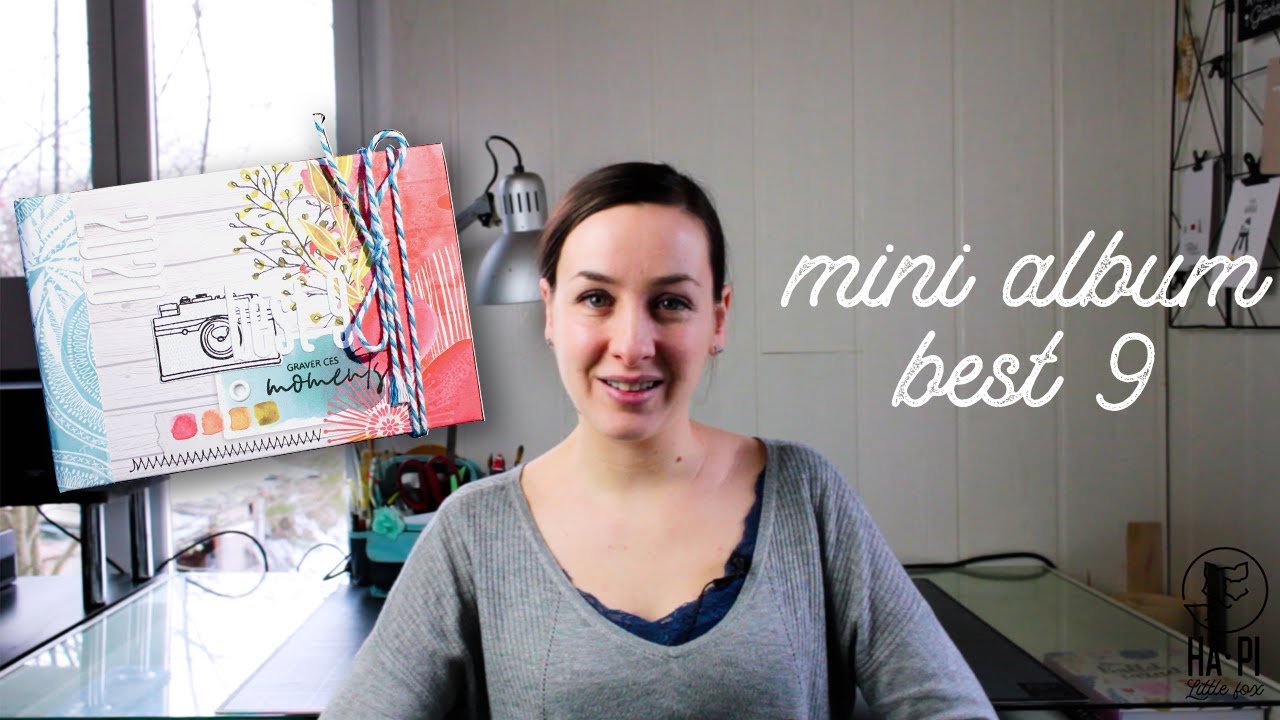 TUTO SCRAPBOOKING: mini album coloré facile à faire