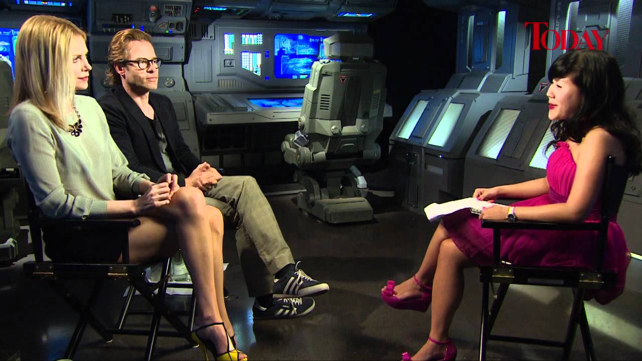 TODAY speaks to Prometheus stars Charlize Theron & Guy Pearce