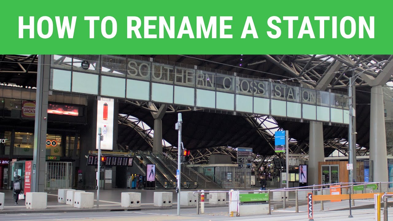 How to Rename a Station