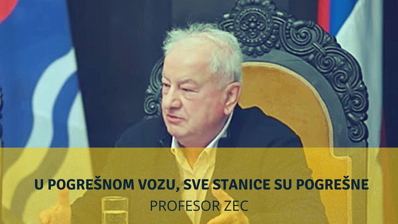 U pogrešnom vozu, sve stanice su pogrešne - profesor Zec