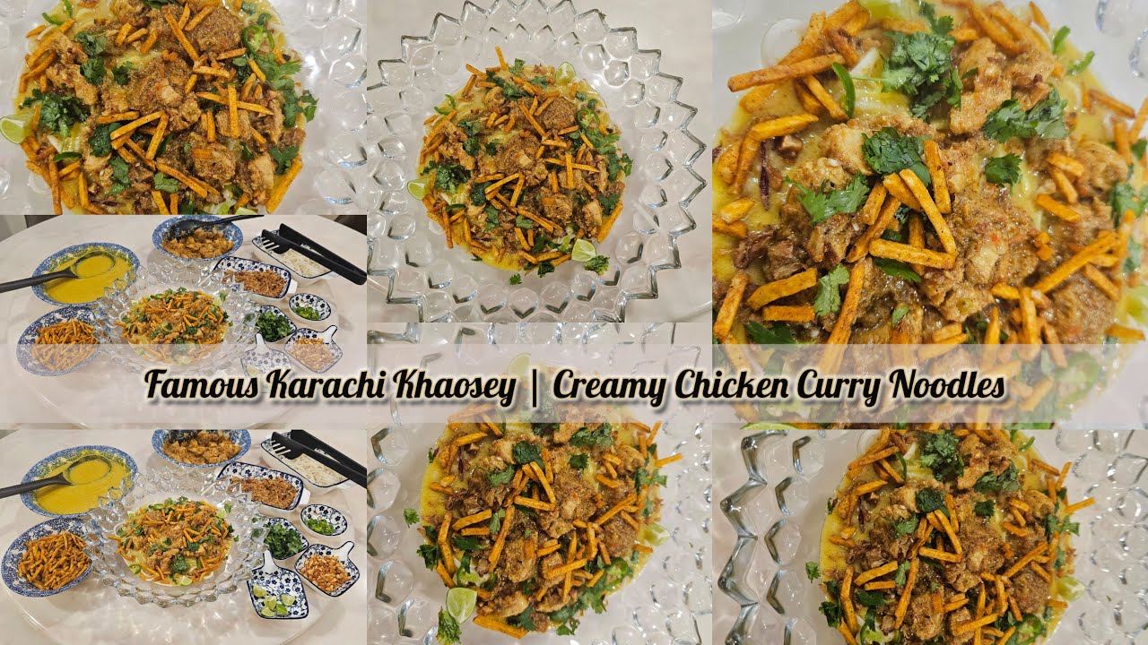 Mazedar Desi Khaosey Recipe | Karachi Street Style Khaosey at Home| Street Style Khaosey 