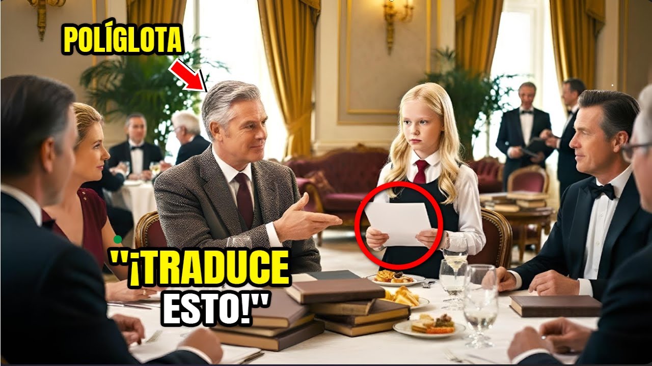 Un políglota famoso pidió a la hija de una sirvienta traducir un idioma raro sin saber su genialidad