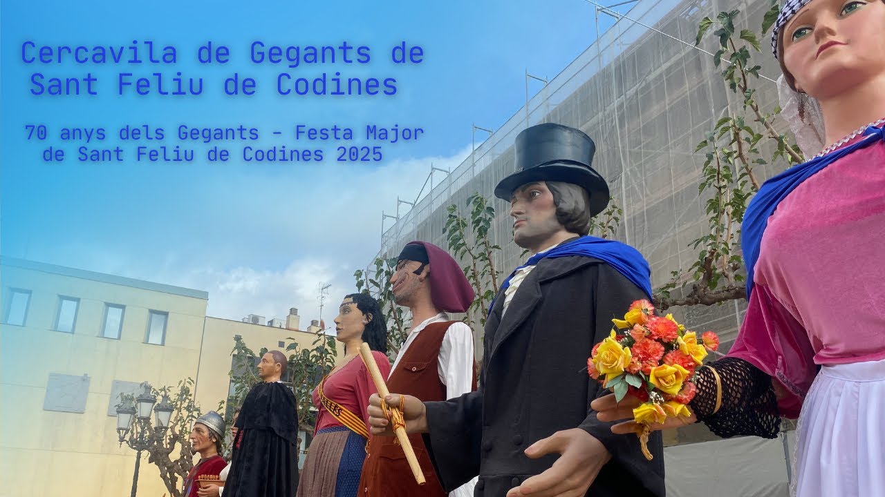 Cercavila de Gegants de Sant Feliu de Codines  2025 - 70 anys dels Gegants 