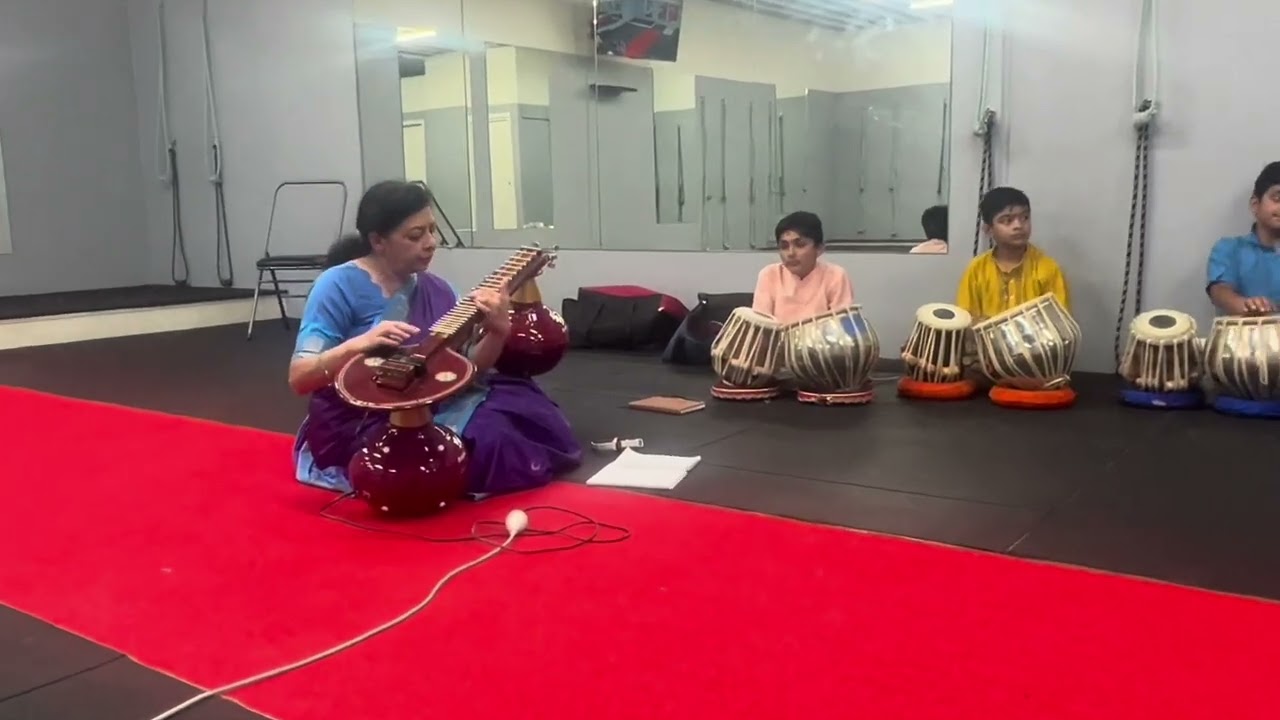 Veena Seva by Sumana and team on the occasion of Shivaratri celebrations @ VKY Mandir