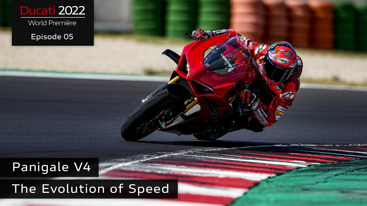 Ducati World Première 2022 Episode 5 | Panigale V4 | The Evolution of Speed
