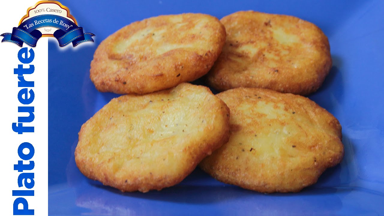 Tortas de papa de manera fácil 💜💜💜 Las Recetas de Rosy