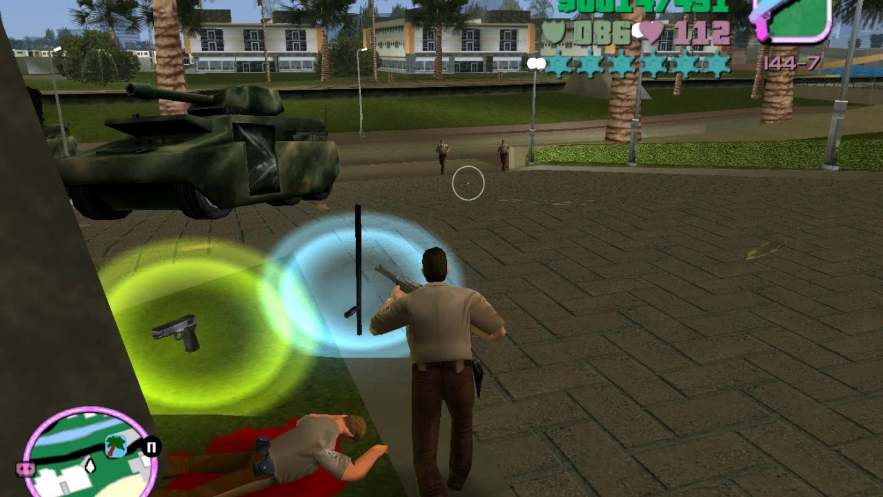Grand Theft Auto: Vice City Война с Полицией / War With Police