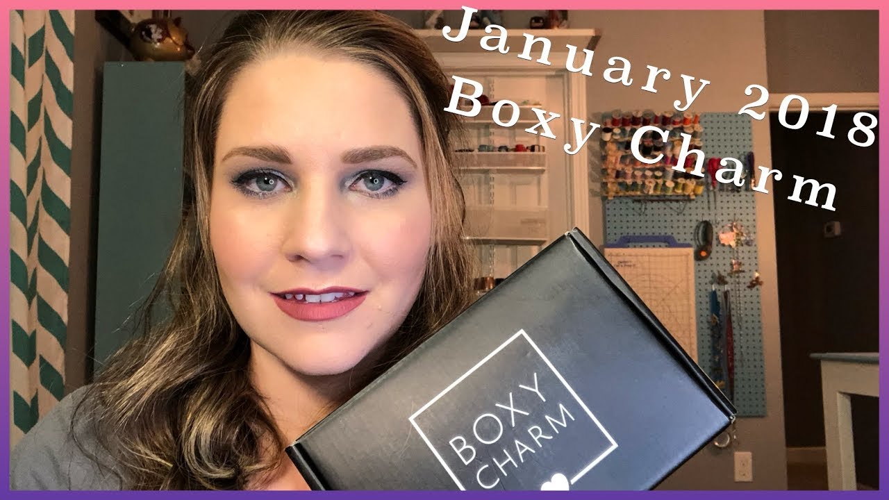 January 2018 Boxy Charm-Review & Try On!
