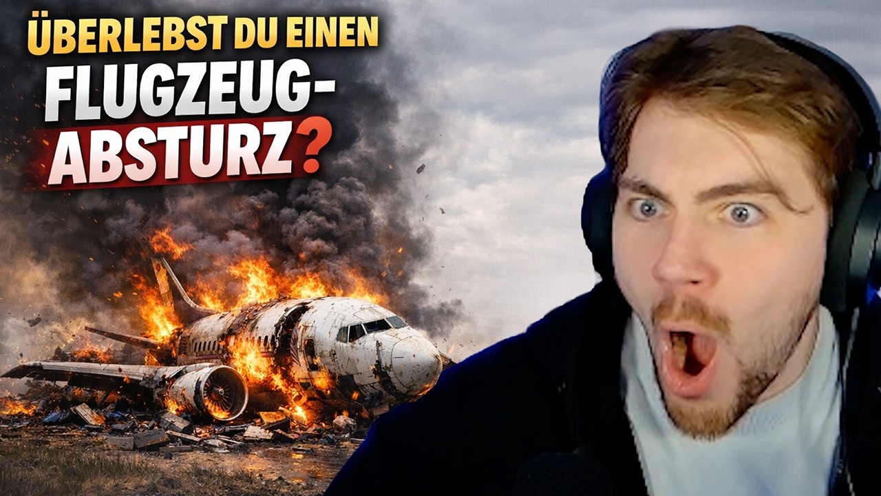 Wie überlebt man einen Flugzeugabsturz? 😱🤨 @Simplicissimus