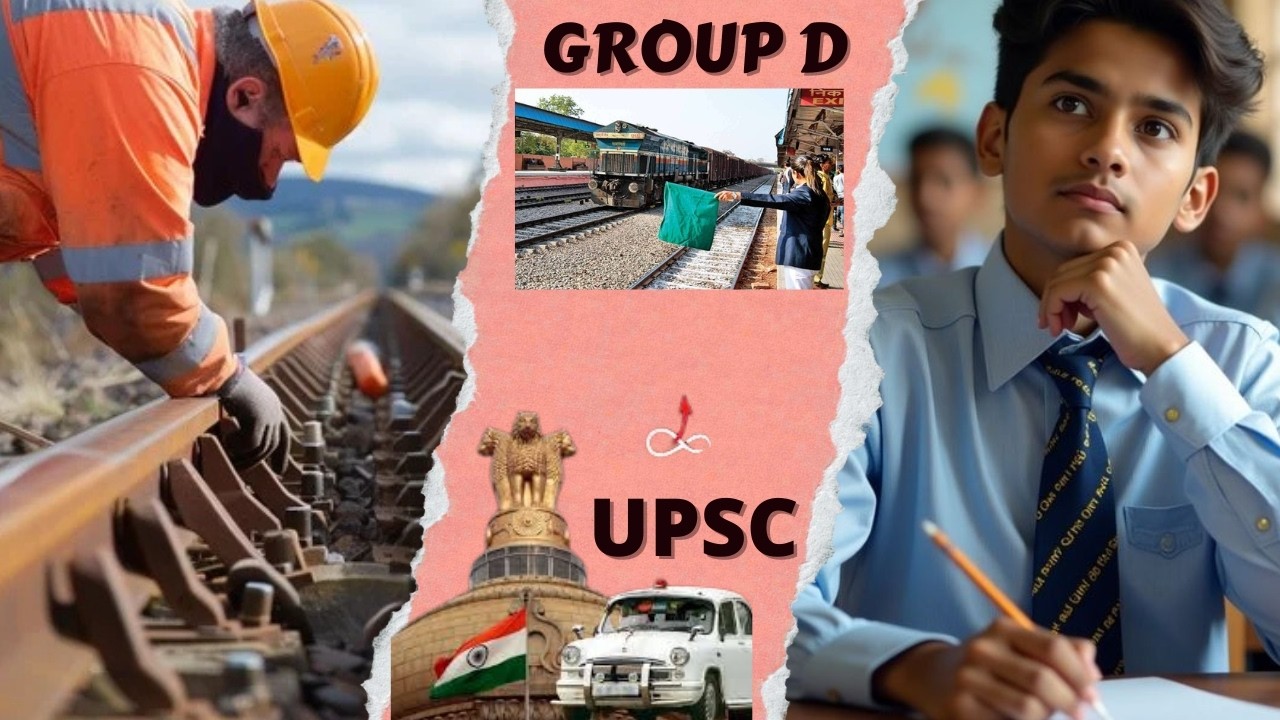 “UPSC Dream ❌ Group D Reality? My Honest Answer!”