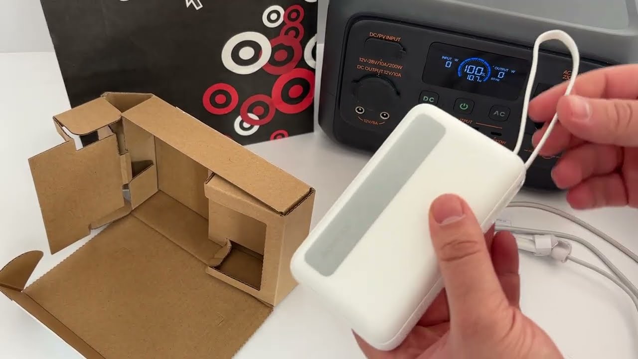 Розпакування Зовн_АКБ Romoss 20000mAh PPR20 10W (PPR20-152-1213H) білий з allo.ua
