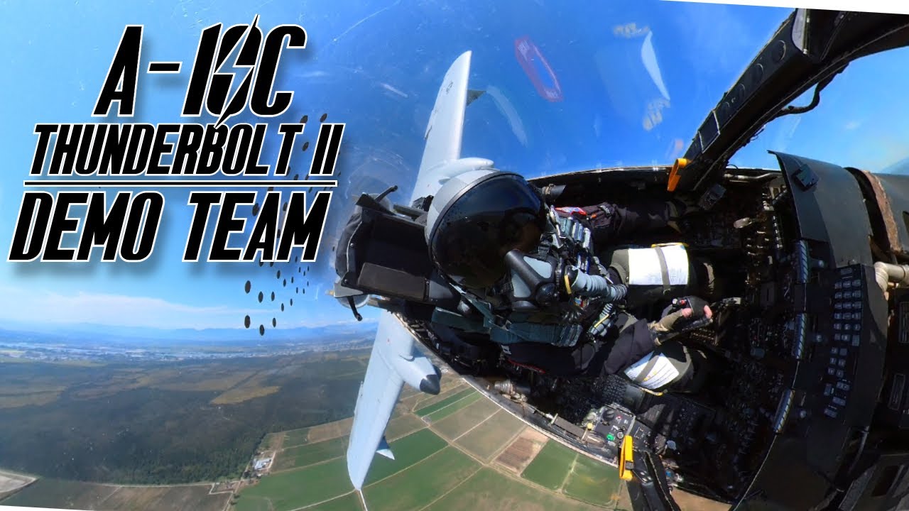 Inside The Cockpit - A-10 Demo Team