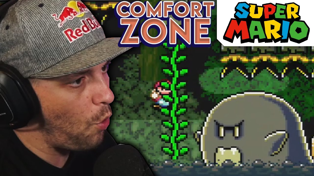 I can't believe this level has ZERO checkpoints!! COMFORT ZONE PART 2 | Super Mario World ROM Hack