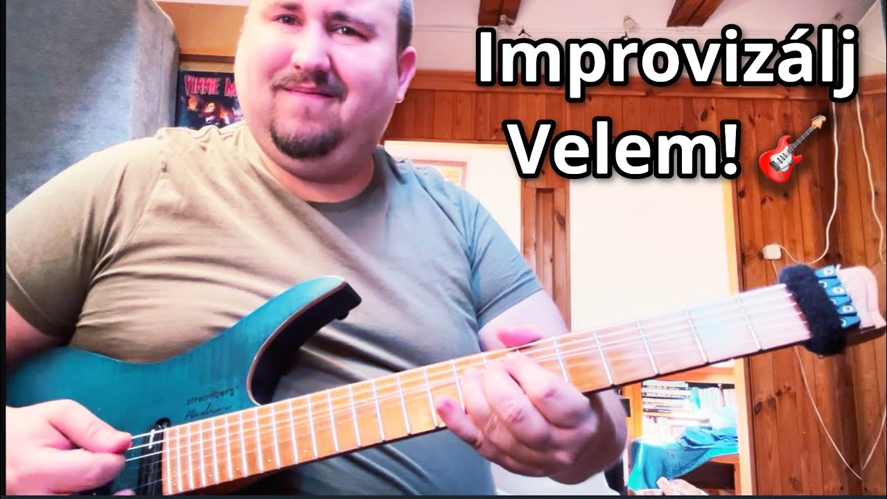 Improvizálj velem! - Közös Blues Improvizáció 🎸